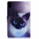Huawei MatePad Uusi sinisilmäinen kissa kotelo