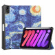 Smart Case iPad Mini 6 (2021) Stylus-kotelo Starry Night - tähtiyönä