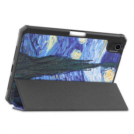 Smart Case iPad Mini 6 (2021) Stylus-kotelo Starry Night - tähtiyönä