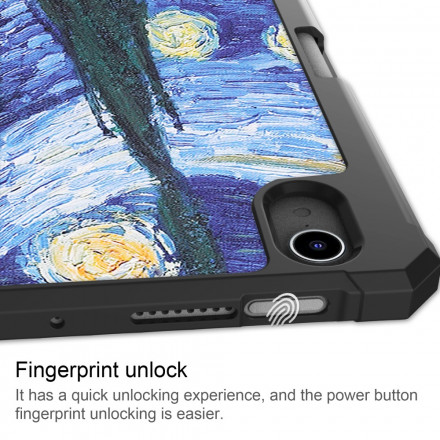 Smart Case iPad Mini 6 (2021) Stylus-kotelo Starry Night - tähtiyönä