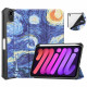 Smart Case iPad Mini 6 (2021) Stylus-kotelo Starry Night - tähtiyönä