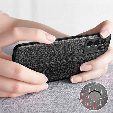 Oppo Reno 6 5G Nahka vaikutus Case LItchi