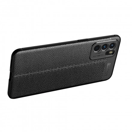 Oppo Reno 6 5G Nahka vaikutus Case LItchi