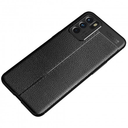 Oppo Reno 6 5G Nahka vaikutus Case LItchi