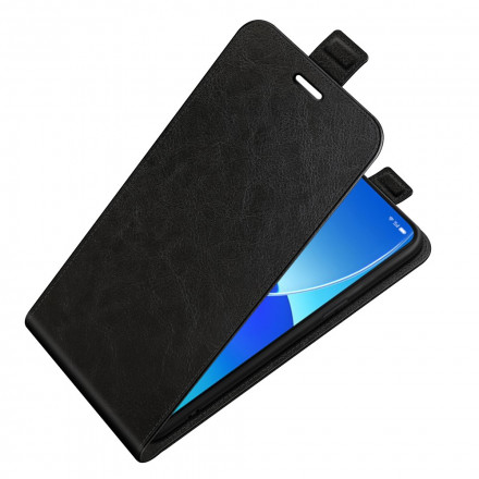 Oppo Reno 6 5G Vertical Flap Leather Effect Case
