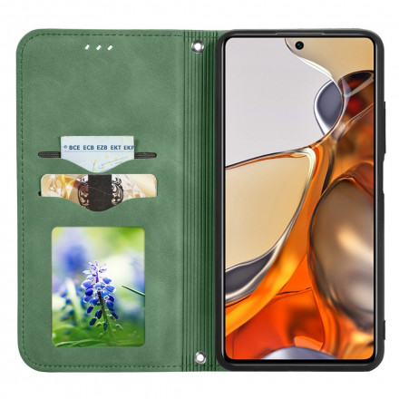 Flip Cover Xiaomi 11T / 11T Pro Skin-Touch suojakansi