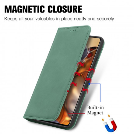Flip Cover Xiaomi 11T / 11T Pro Skin-Touch suojakansi