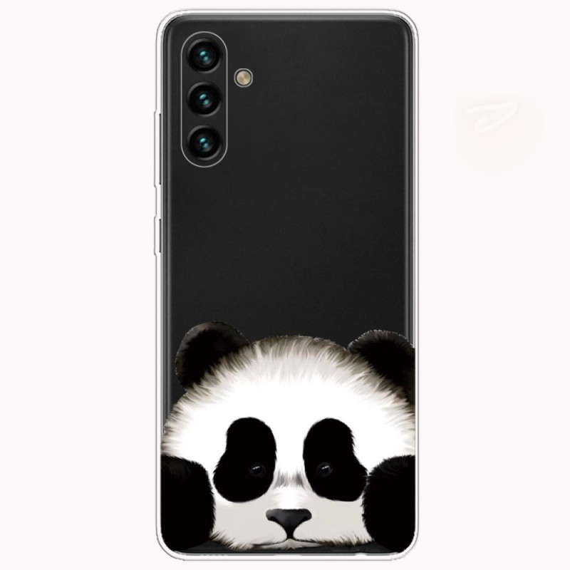 Samsung Galaxy A13 5G / A04s läpinäkyvä Panda Suojakuori
