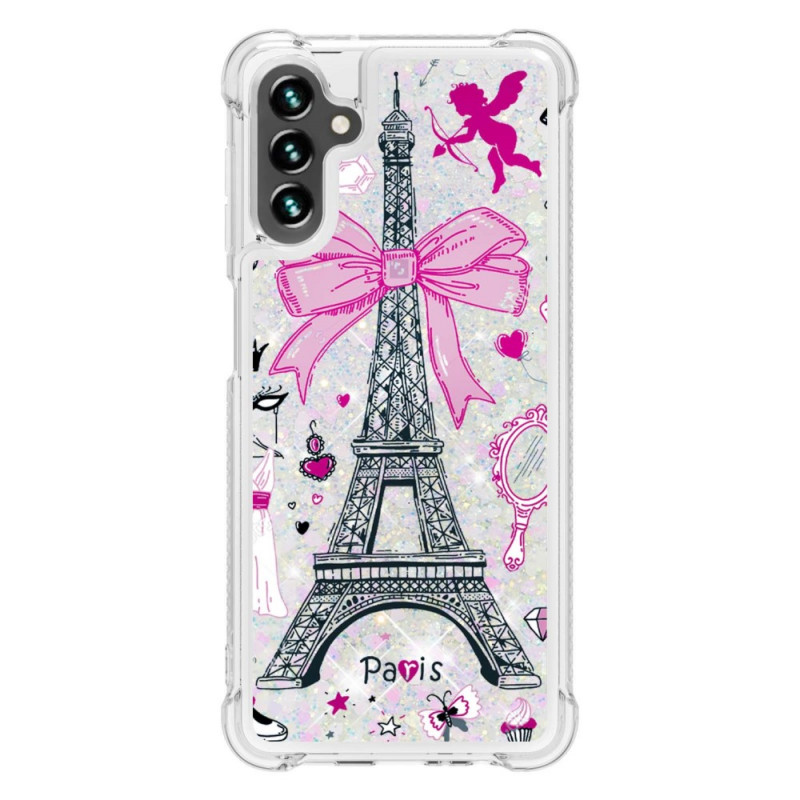 Samsung Galaxy A13 5G / A04s Suojakuori
 Eiffel-torni Paljetti

