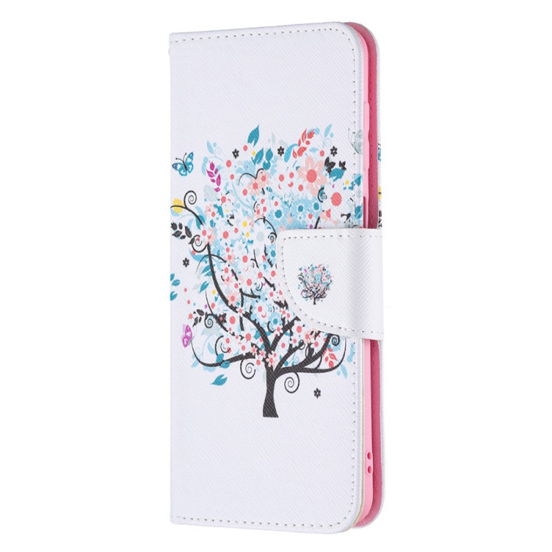 Samsung Galaxy M32 Kukkainen puu suojakuori
