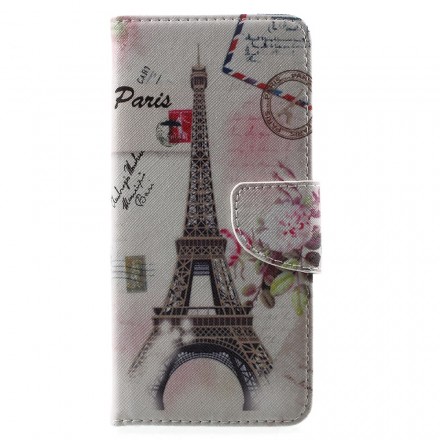Samsung Galaxy S8 Plus Eiffel Retro kotelo