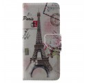 Samsung Galaxy S8 Plus Eiffel Retro kotelo