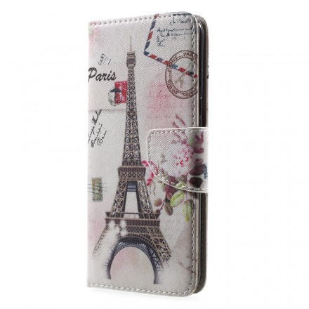 Samsung Galaxy S8 Plus Eiffel Retro kotelo