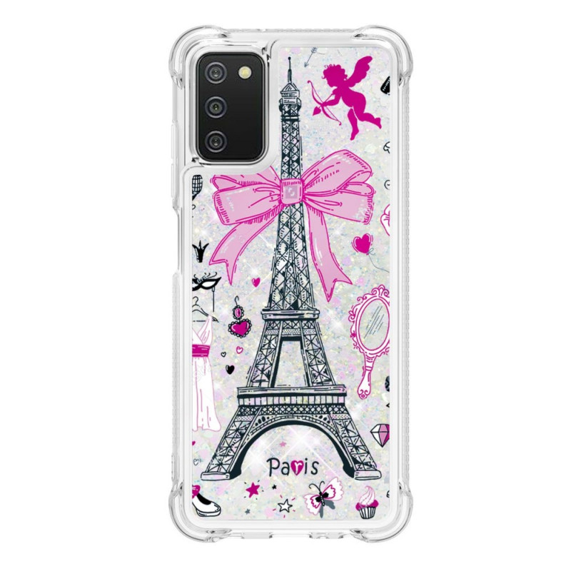 Samsung Galaxy A03s suojakotelo
 Eiffel-torni Paljetti
