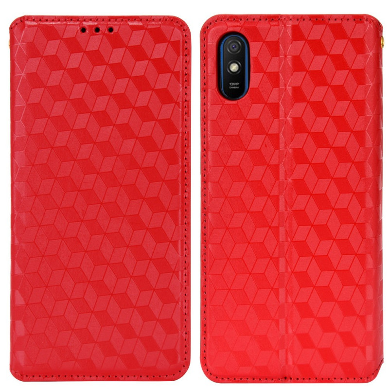 Flip Cover Xiaomi Redmi 9A Keinonahka
 Diamond