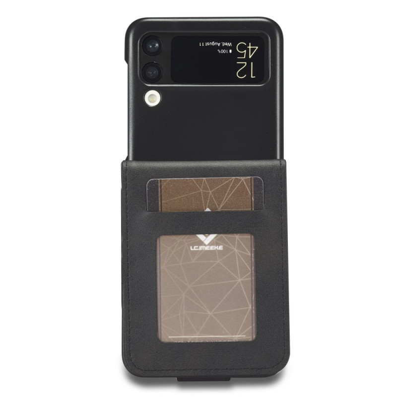 Samsung Galaxy Z Flip 3 5G Suojakuori
 Korttitasku
 ja lukko LC.IMEEKE