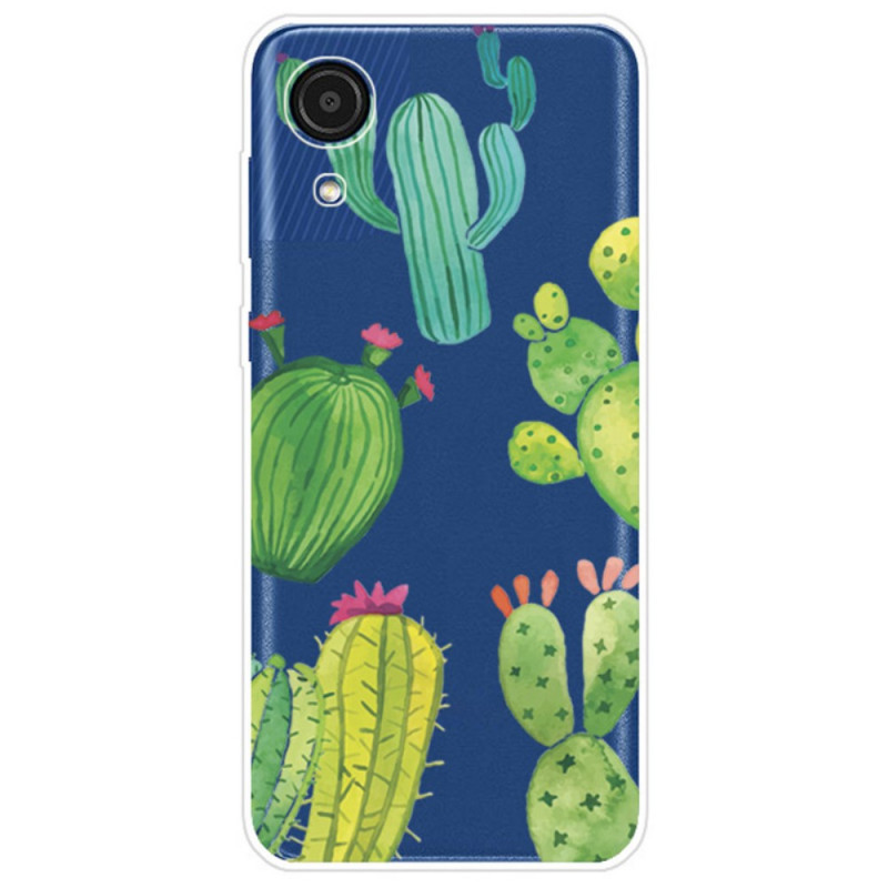Samsung Galaxy A03 Core Cactus akvarelli Suojakuori
