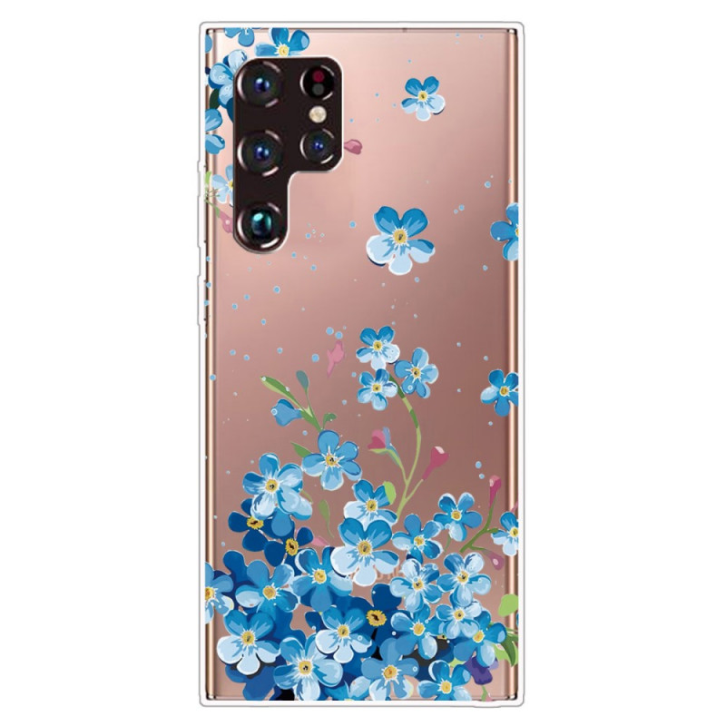 Samsung Galaxy S22 Ultra 5G Suojakuori
 Sinisja
 kukat