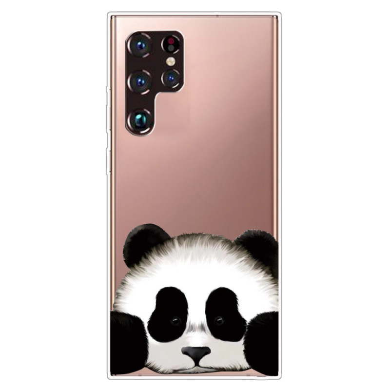 Samsung Galaxy S22 Ultra 5G Kirkas Panda Suojakuori
