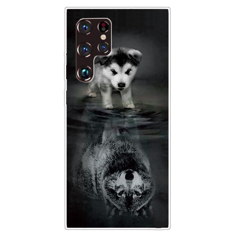 Samsung Galaxy S22 Ultra 5G Puppy Dream suojakuori
