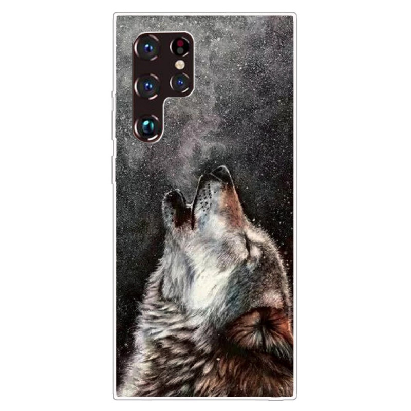 Samsung Galaxy S22 Ultra 5G Sublime Wolf suojakuori

