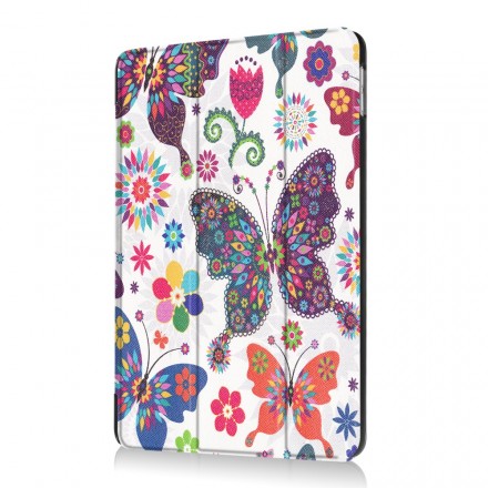 iPad Cover 9.7 2017 Perhoset ja kukat