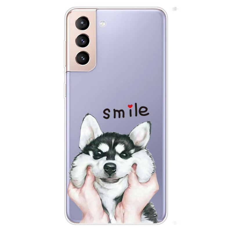 Samsung Galaxy S22 Plus 5G Hymyile koira suojakuori

