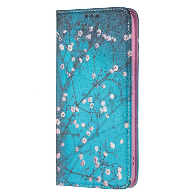 Flip Cover Samsung Galaxy S22 Plus 5G Kukkaisja
 oksat