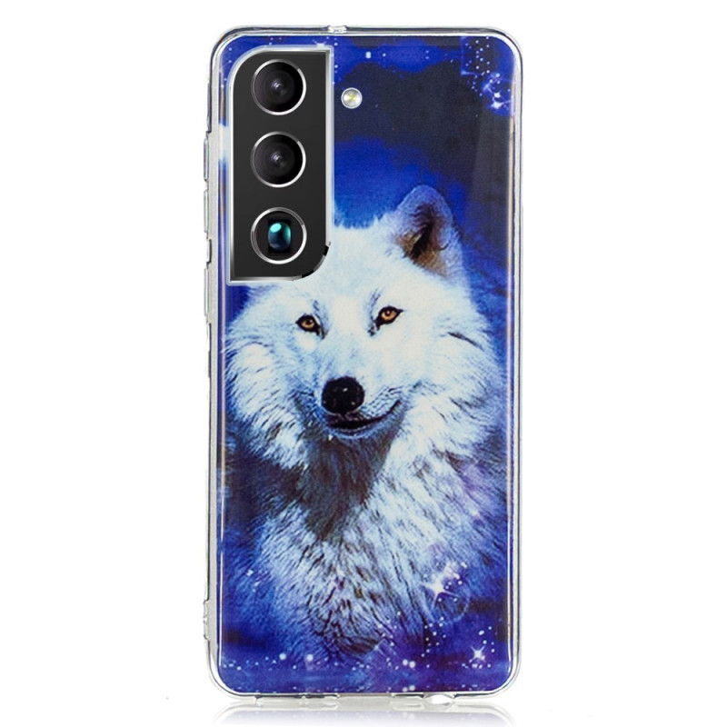 Samsung Galaxy S22 Plus 5G Wolf suojakotelo
 fluoresoiva