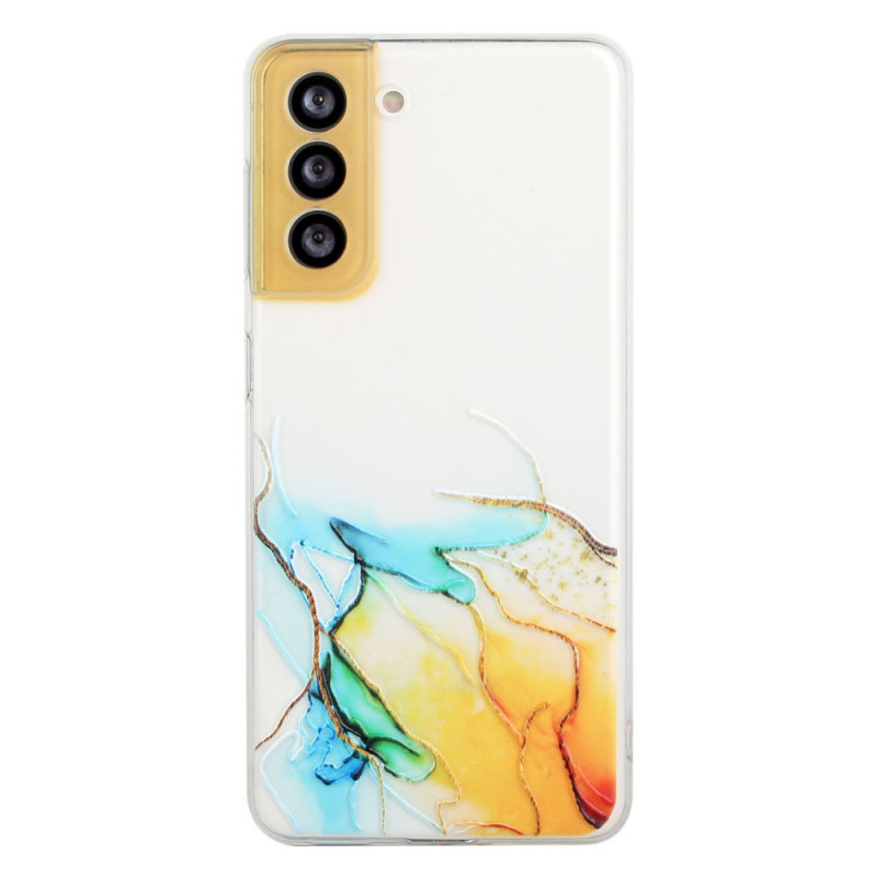 Samsung Galaxy S22 5G Silikoni Suojakuori
 marmorimainen
