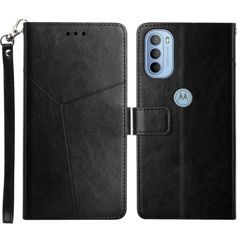 Moto G41 / G31 Tyyli
 Nahkasuojakuori
 Geo Y Design