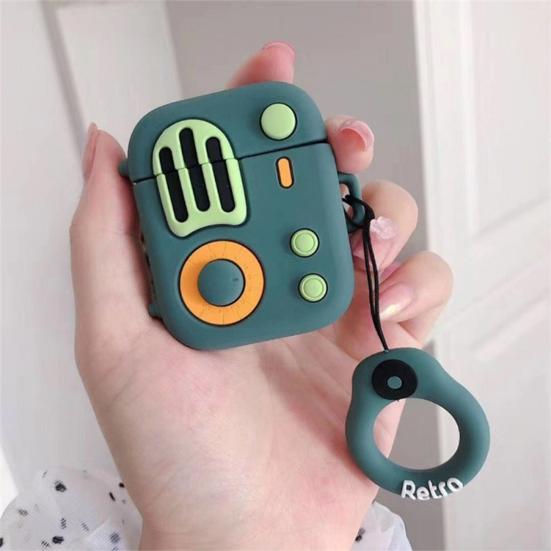 AirPods 2 / 1 OnRadio Suojakuori
 rengas kanssa