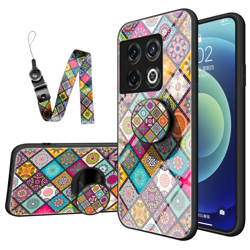 Coque OnePlus 10 Pro 5G Support Magnétique Patchwork