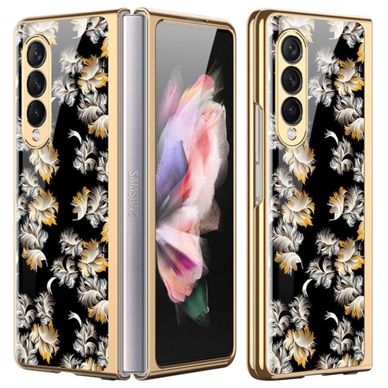 Coque Samsung Galaxy Z Fold 3 5G Verre Trempé Florale