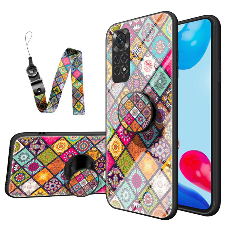 Xiaomi Redmi Note 11 / 11s magneja
tinen suojakuori
 Patchwork tuki