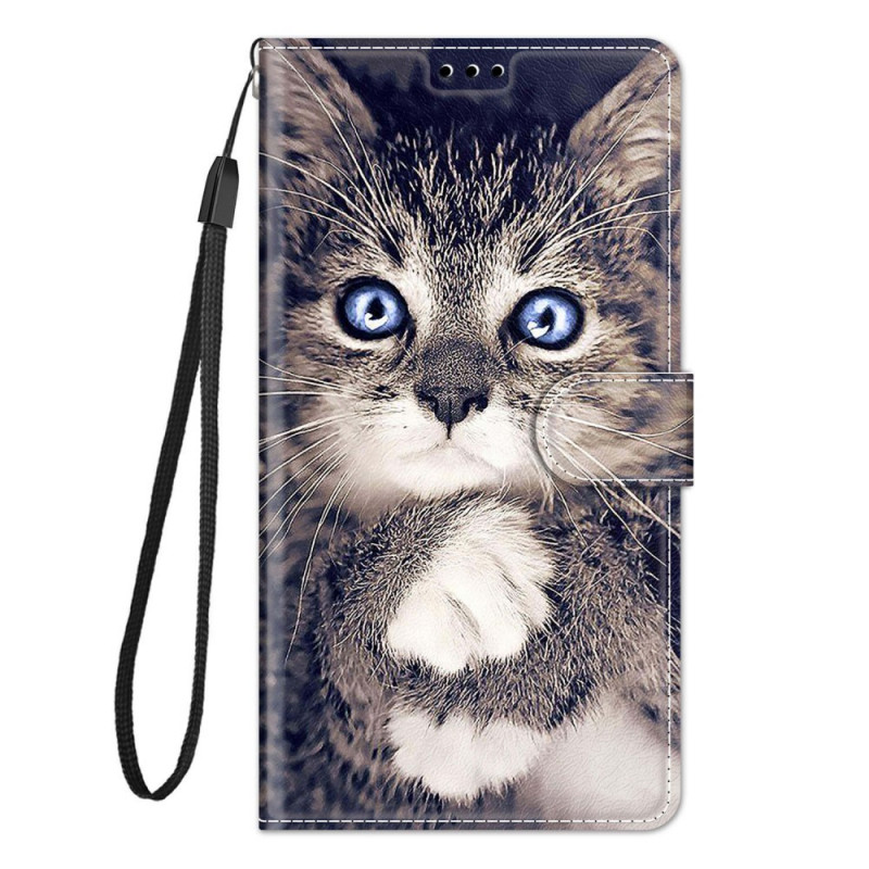 Xiaomi Redmi Note 10 Pro Liian söpö kissa kantolenkki
 suojakotelo
