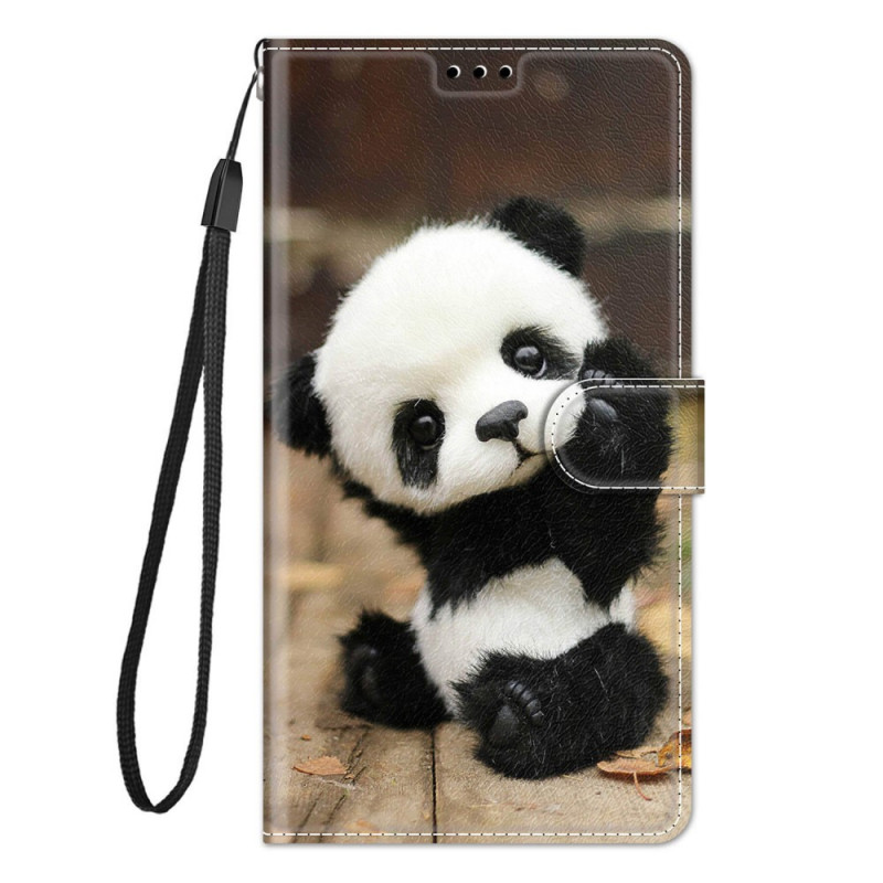 Xiaomi Redmi Note 10 Pro Pieni Panda kantolenkki
 suojakotelo
