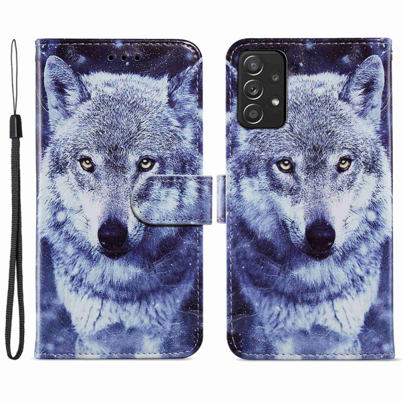 Samsung Galaxy A33 5G Superb Wolf Suojakuori
, jossa kantolenkki
