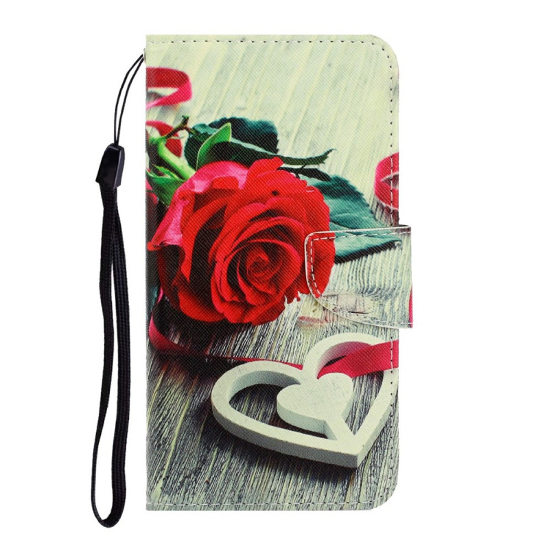 Xiaomi Redmi Note 11 Pro Plus 5G vaaleanpunainen romanttinen kantolenkki
 suojakotelo

