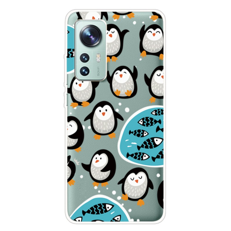 Xiaomi 12 Pro pingviinit Suojakuori
