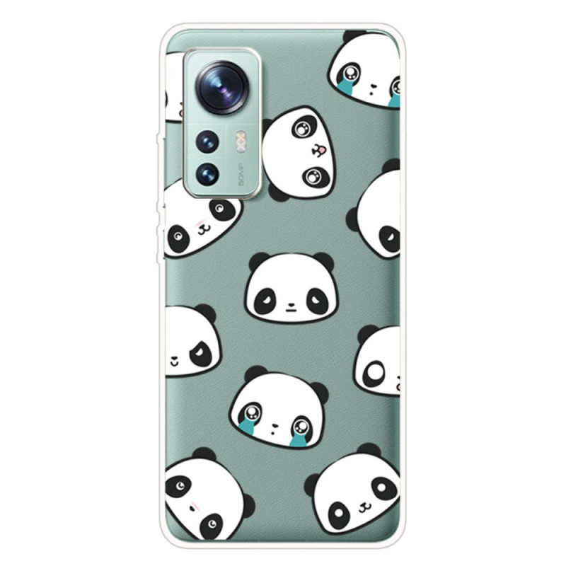 Xiaomi 12 Pro Panda Head Suojakuori
