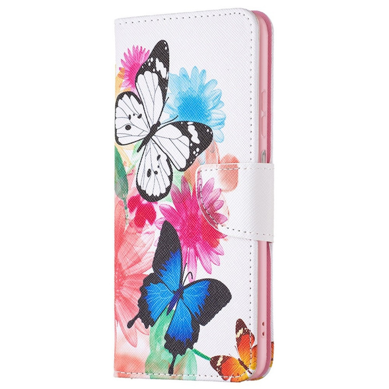 Samsung Galaxy M23 5G Suojakuori
 Akvarelli perhosja
