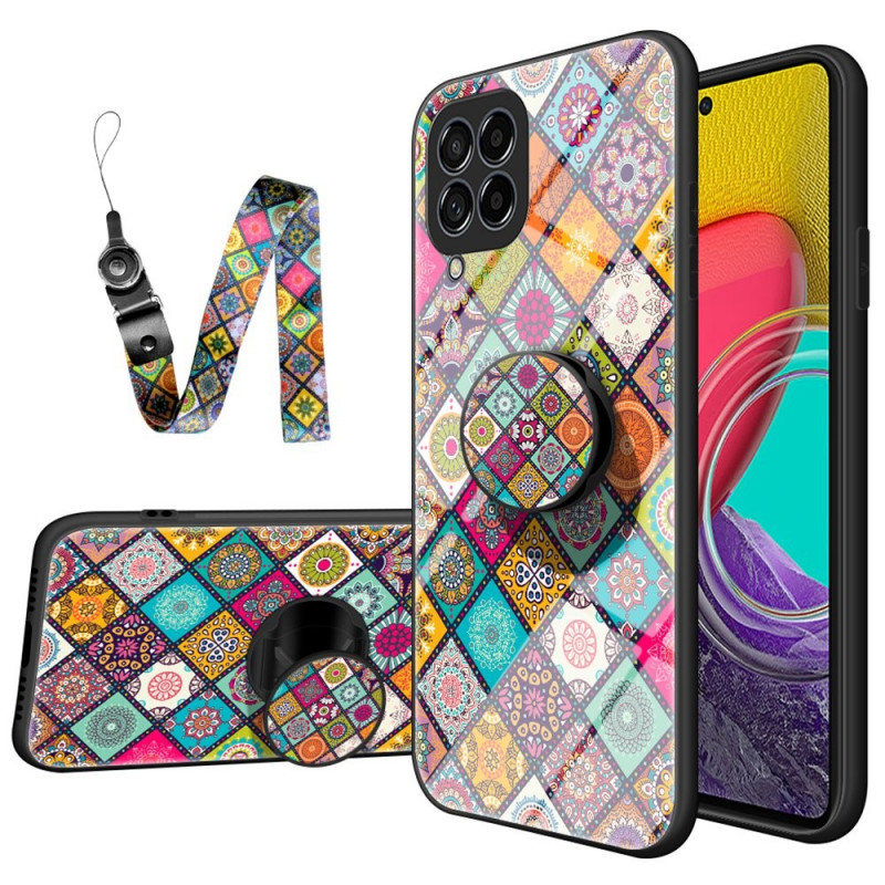 Samsung Galaxy M53 5G Patchwork Suojakuori
