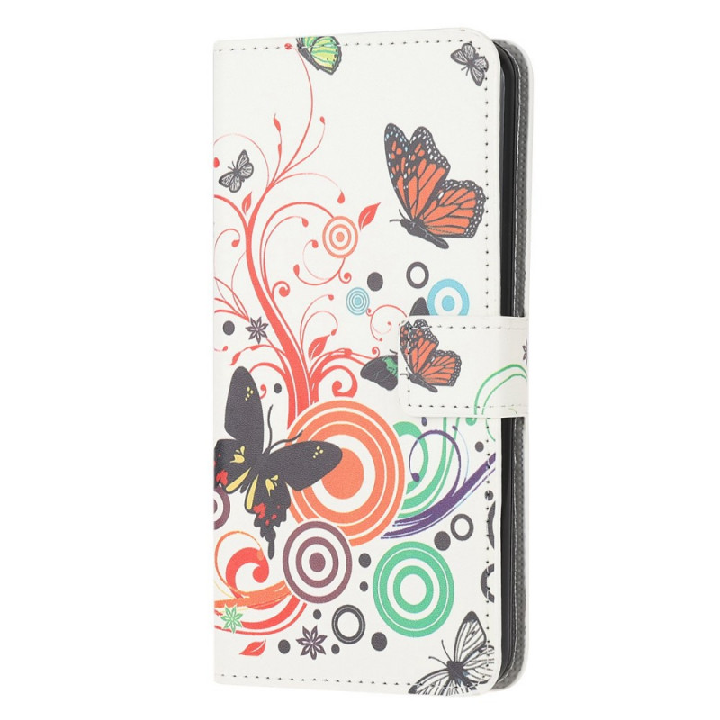 Samsung Galaxy M53 5G Suojakuori
 Värillisja
 perhosja
