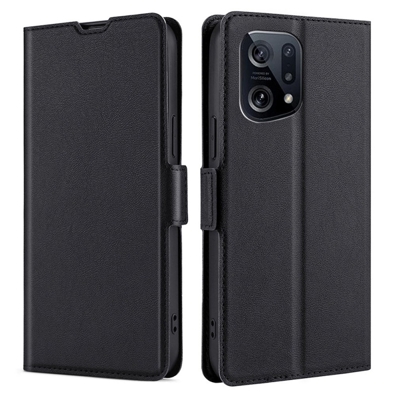 Oppo Find X5 Suojakuori
 Double Flap Design