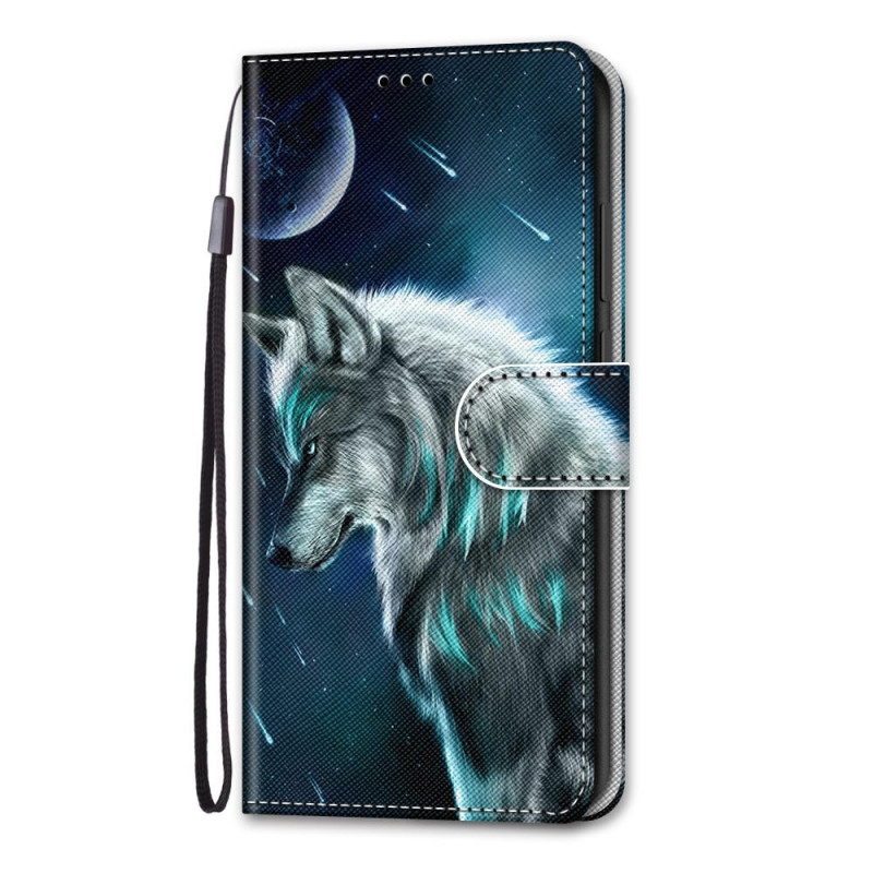 Samsung Galaxy M53 5G Wolf kantolenkki
 Suojakuori
