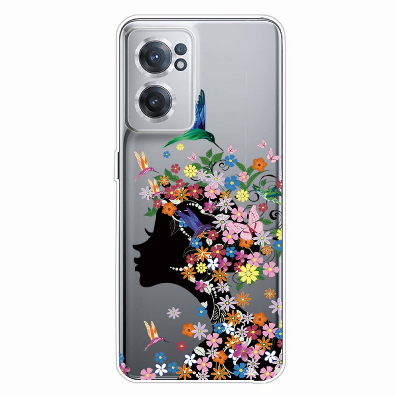 OnePlus Nord CE 2 5G Kruunu kukkia suojakuori
