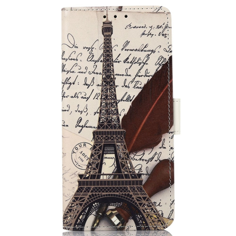 OnePlus Nord CE 2 Lite 5G Runoilijan Eiffel-tornin suojakuori
