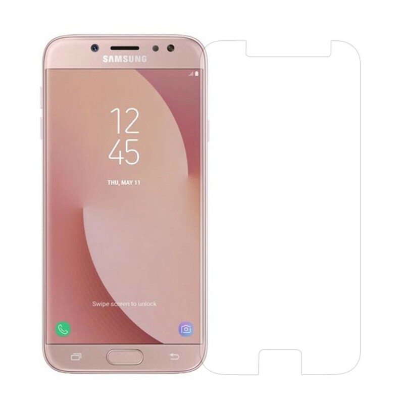 Samsung Galaxy J7 2017 läpinäkyvä karkaistu lasisuojus