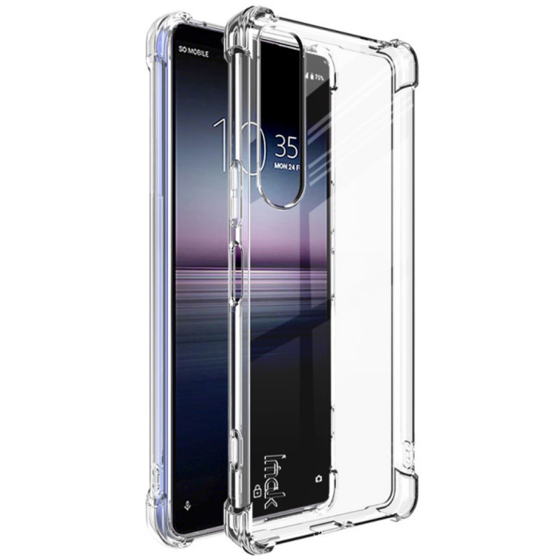 Sony Xperia 1 IV Kirkas suojakuori
 IMAK-näytön kalvolla